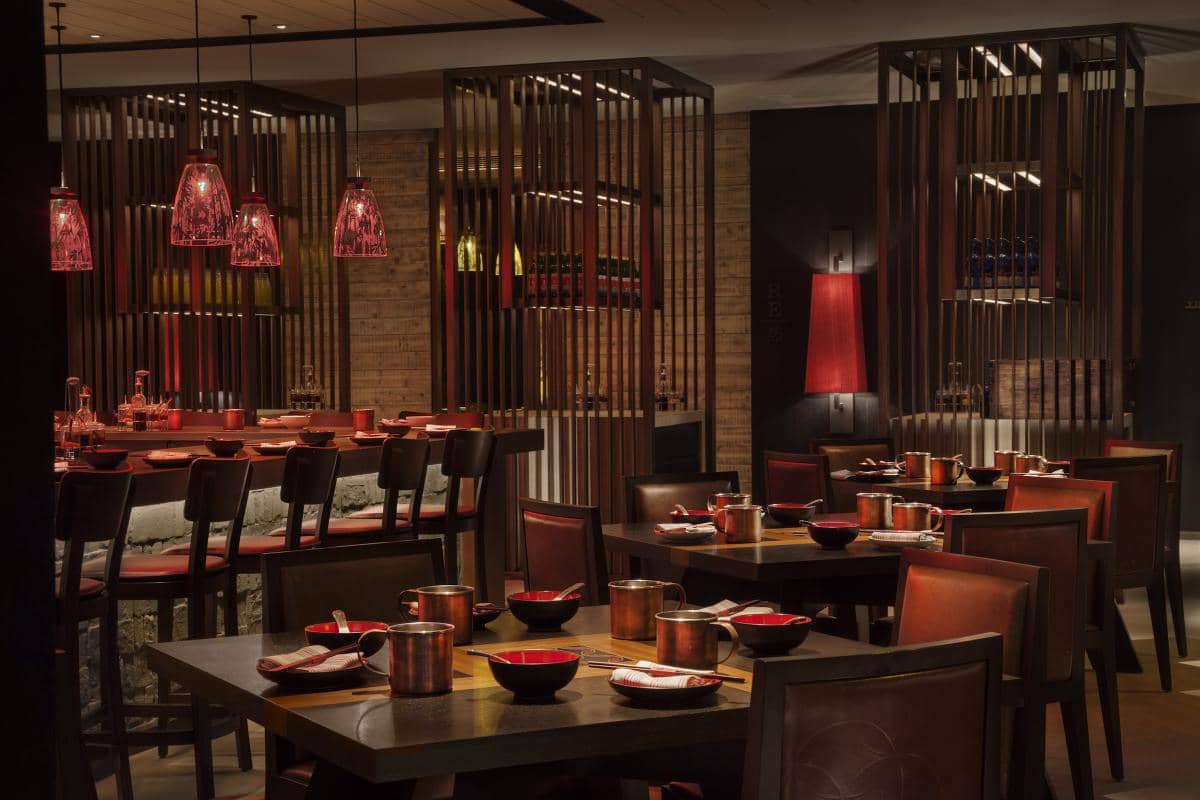 Red Bowl restaurant, Rosewood hotel Beijing