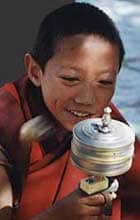 Young Tibetan monk on the Barkhor