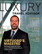 "Travel + Leisure" cover, September 2004