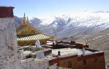 View from Ganden Monastery