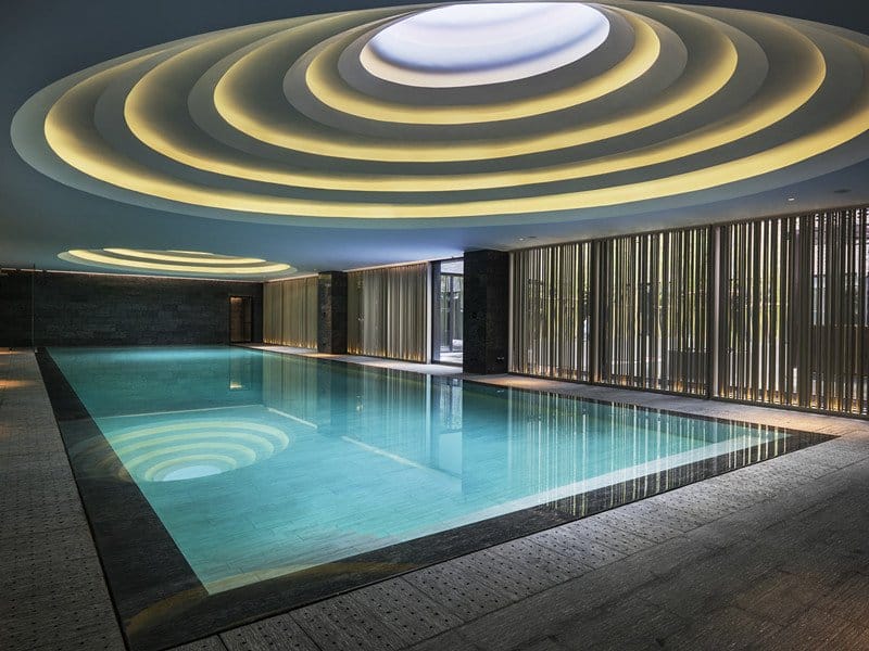 Swimming pool in Temple House