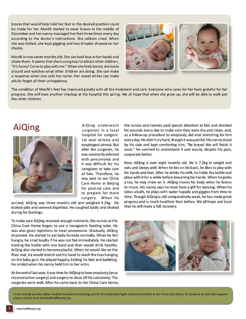 Newsletter from China Care Home in Beijing - Page 3
